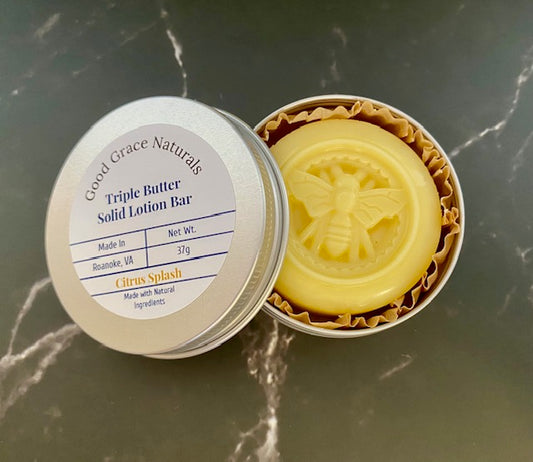 Triple Butter Solid Lotion Bar