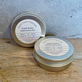 Triple Butter Solid Lotion Bar